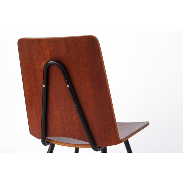 Brown Mid-Century Modern Danish Chair in Teak, 1950s For Sale - Image 8 of 10