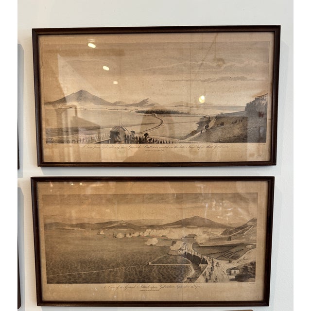 1785 Engravings: "An Attack Upon Gibraltar, September 13, 1782" For Sale - Image 4 of 18