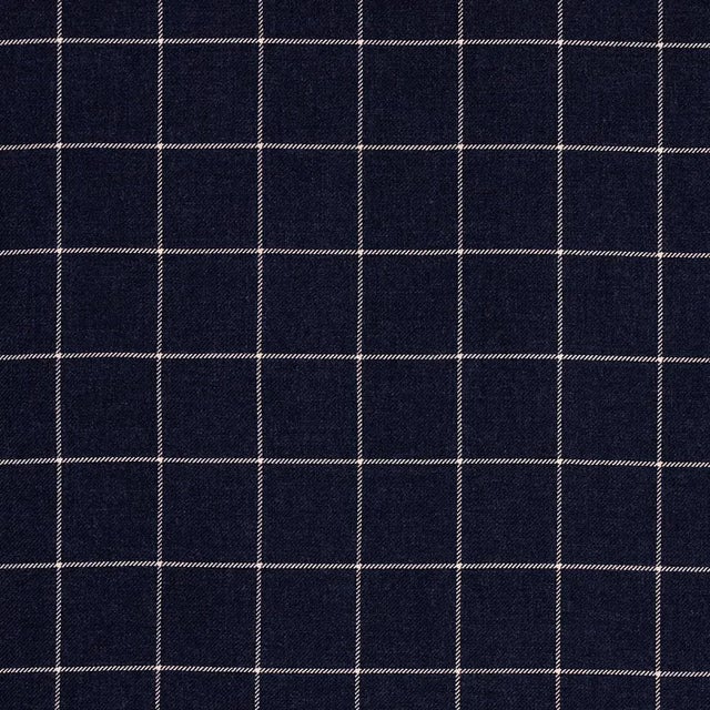 Woven in Scotland and made of pure wool, Bancroft Wool Plaid is a classic mid-scale windowpane check inspired by men’s...