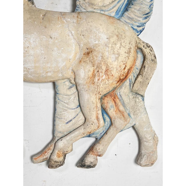 19th Century Antique French Neoclassical Plaster Relief Sculpture For Sale - Image 4 of 10