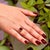 Natural Ruby Sapphire Ring 6.5 14k Y Gold 2.51 TCW Certified For Sale - Image 11 of 18