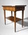 Mid-Century Modern Pair of Italian Wooden Nightstands With Black Glass Tops For Sale - Image 9 of 18
