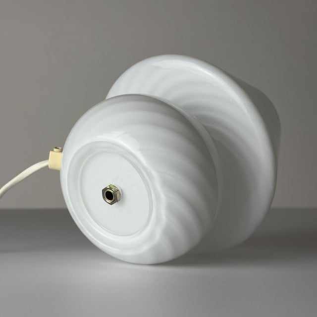 Vintage Swirl Murano Glass Table Lamp, 1970s For Sale - Image 6 of 14