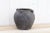 Farmhouse Rustic Gray Earthenware Pot For Sale - Image 3 of 9