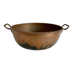 18th C French Riveted Copper Confectioner's /Chocolate Pot