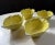 Vintage Secla Majolica Style Portugal Yellow Cabbage Ceramic Bowls-Set of 4 For Sale - Image 9 of 10