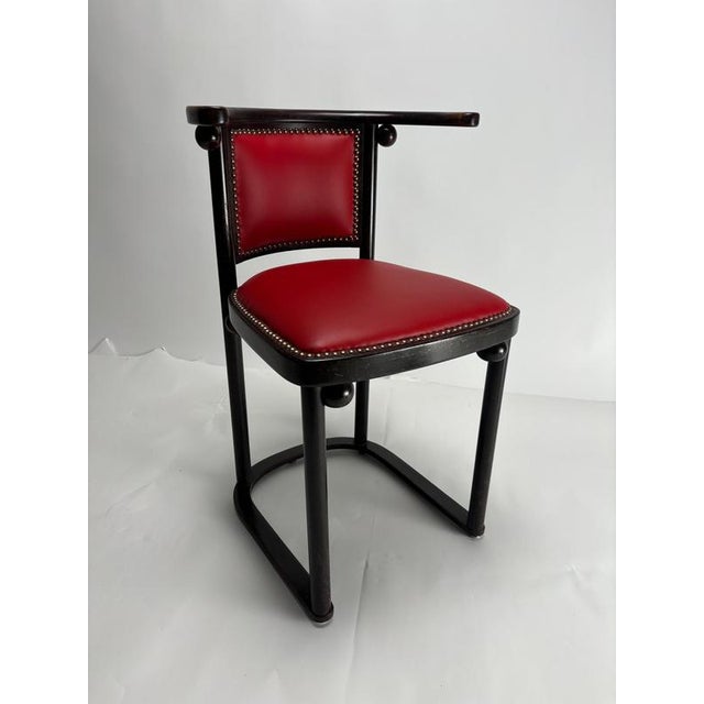 Fledermaus Chairs attributed to Josef Hoffmann, Austria, 1905, Set of 2 For Sale - Image 3 of 13