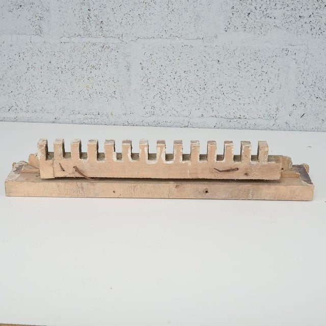 Fragment of Serrated Frame Decoration For Sale - Image 6 of 13
