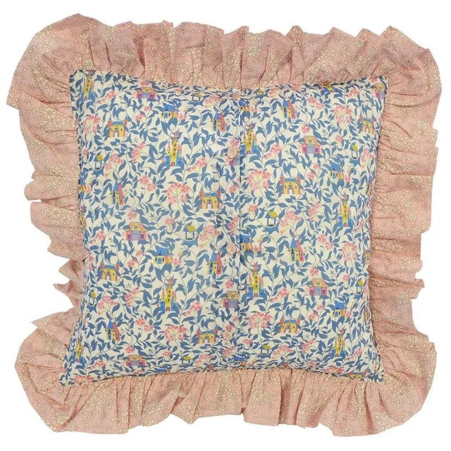 Our fairytale scatter cushion is made with luxurious Liberty print Tana Lawn®, silky soft cotton on both the front and the...