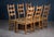 Brutalist Oak Dining Chairs by Henning Kjærnulf, 1960s, Set of 6 For Sale - Image 4 of 10