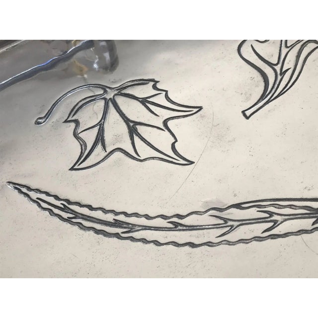 1940s Vintage Everlast Folding Aluminium Tray Table For Sale - Image 4 of 8