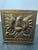Antique Edwardian Brass & Wood Expandable Imperial Eagle Bookends Book Rack, Circa 1900 For Sale - Image 11 of 12