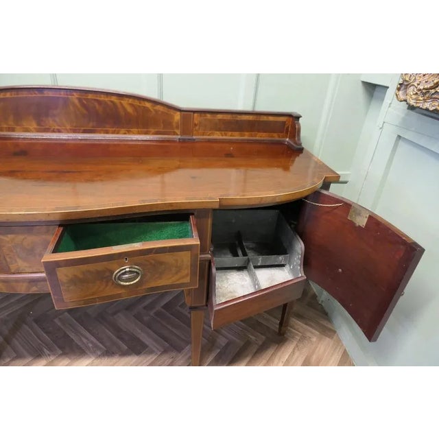 Bow Front Dresser, 19th Century For Sale - Image 10 of 12