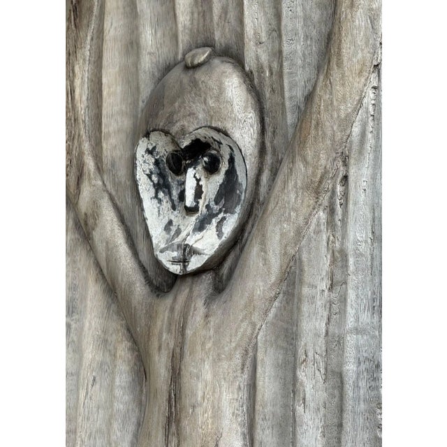 This striking antique tribal door hails from the remote Mentawai Islands of Indonesia, an archipelago known for its rich...