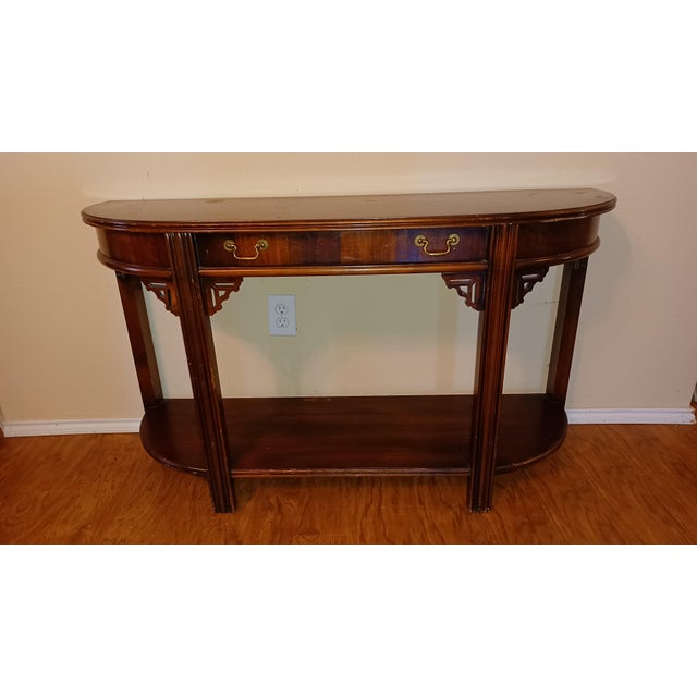 1960s Vintage Lane Altavista Virginia Console Table Chairish