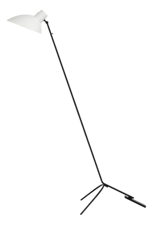 White and Black VV Cinquanta Floor Lamp by Vittoriano Viganò for Astep