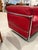 Chrome and Red Leather Club Chairs in the Style of Le Corbusier - A Pair For Sale - Image 11 of 14