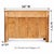 Antique Buffet | American Empire Server | Tiger Oak Sideboard With Carved Lion Paw Feet | Ogee Scroll Drawer | C1890-1915 | 54" Wide For Sale - Image 17 of 18