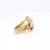 Gold Modernist 18k Gold & 2.22 CTW Marquise Brilliant Cut Diamond Signet Style Ring For Sale - Image 8 of 12