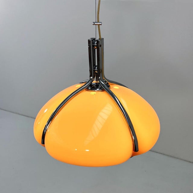 Quadrifoglio Pendant Lamp by Ufficio Progetti for Guzzini, 1970s For Sale - Image 6 of 9