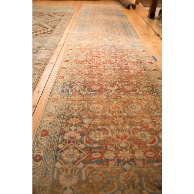 Shabby Chic Vintage Distressed Malayer Rug Runner - 2'8" x 13'3" For Sale - Image 3 of 8
