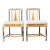 Selamat Rattan and Lucite Side Chairs - Pair For Sale
