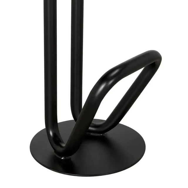 Mid-Century Modern NOIR Hook Bar Stool For Sale - Image 3 of 7