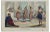 Various Artists, Balok Dancers, Lithograph, 1862 For Sale