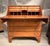 Cinnamon Early 19th Century American Cherry Slant Front Bureau Desk With Hand Cut Dovetails For Sale - Image 8 of 17