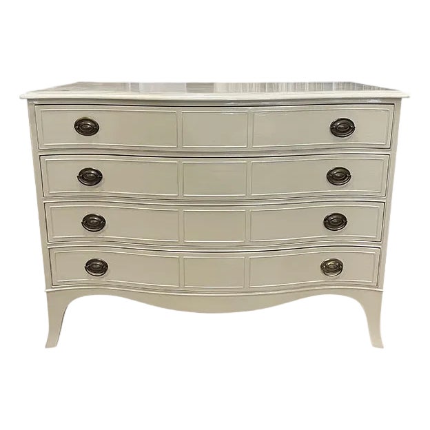 48" Finished 4 Drawer Widdicomb Vintage Dresser For Sale