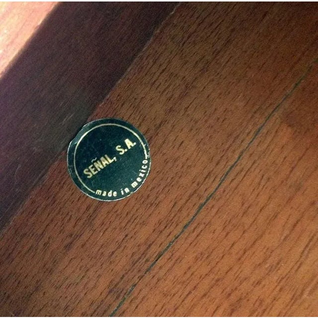 Rare Solid Mexican Cocobolo Wood Desk Don Shoemaker For Sale In Atlanta - Image 6 of 9