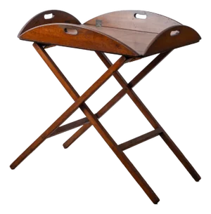 Georgian Mahogany Butler's Tray on Stand, C.1800