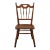 Tell City Solid Hard Rock Maple Colonial Early American Dining Side Chair For Sale