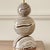 Contemporary Edison Brown & White Marble Table Lamp by Henry Holland Studio For Sale - Image 3 of 5