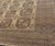 Textile Vintage Turkomen Ersari Rug With Gul Design in Brown, Gray, Tan & Sand Colors 8'2 X 9'6 For Sale - Image 7 of 12