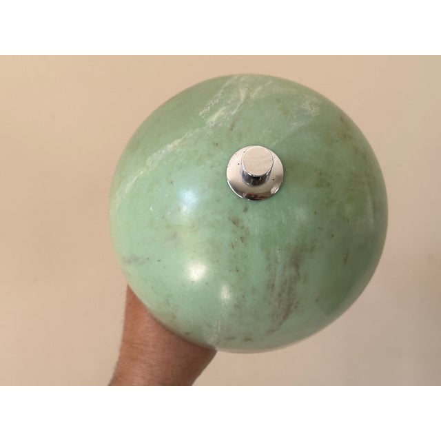 Chartreuse Art Deco Style Lamp from WMF Ikora, 1950 For Sale - Image 8 of 18
