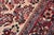 1980s Boho Chic Persian Beige/Red Wool Rug - 6'2'' X 8'8'' For Sale - Image 5 of 10