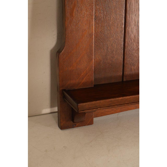 Early 20th Century Antique Gustav Stickley Mission Oak Plate Rack #903 For Sale - Image 5 of 18