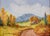 American Vintage Oil Painting Landscape by Frances Wyckoff For Sale - Image 3 of 5