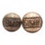 Antique Italian Renaissance Bronze Columbian Entry Door Knobs For Sale