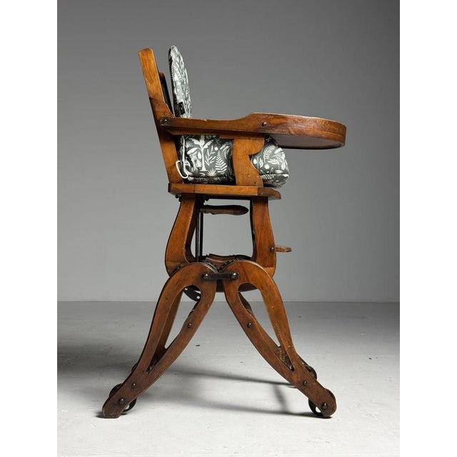 Antique Victorian High Chair For Sale - Image 4 of 18