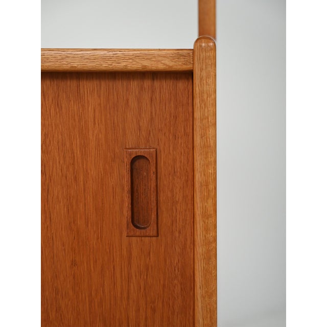 Scandinavian Teak Bookcase, 1960s For Sale - Image 11 of 12