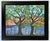 Folk Art Original Signed and Framed Primitive Outsider Art Acrylic Painting on Canvas For Sale - Image 3 of 12