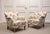 Art Nouveau Swedish Grace Lounge Chairs in Floral Jacquard, 1940s, Set of 2 For Sale - Image 14 of 16