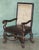 Antique Victorian Carolean Mahogany and Leather Throne Armchairs, 1880, Set of 2 For Sale - Image 18 of 18