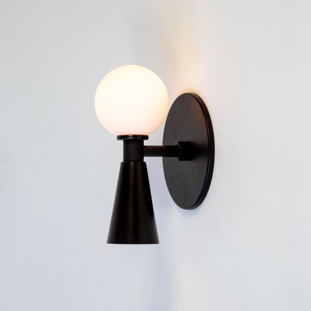 Shapes Sconce Small, by Research.Lighting, Modern, Minimal For Sale - Image 11 of 11