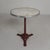 Bistro Table with Cast Iron Legs and Marble Top, 1920s For Sale - Image 6 of 18