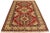 Bohemian Super Kazak Red/Beige Wool Rug - 4'1'' X 6'0'' For Sale In New York - Image 6 of 10