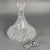 A very nice example of a pressed glass ship decanter with a mix of diamond and flower patterns. Substantial in weight this...