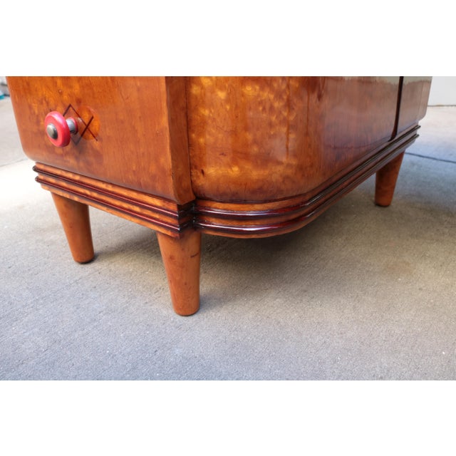 1930s Small Art Deco Desk For Sale - Image 4 of 12